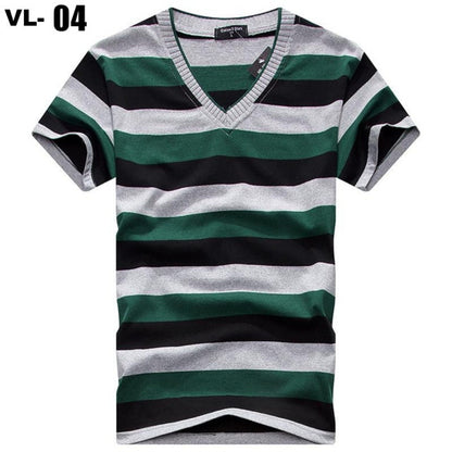 MwWiiWwM Hot Mens t-shirts Fashion Cotton Tops Tees Short Sleeve Brand Stripe T Shirt Men Summer Clothing New Casual T shirts