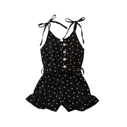 Summer Baby Girl Princess Dresses Halter Top Infant Kid Baby Girl Polka Dot Summer Romper Jumpsuit Playsuit Clothes 1-6 Years