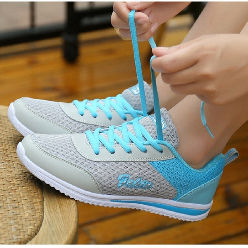 New Woman Casual Shoes Breathable Women Sneakers Shoes Mesh Female fashion Sneakers Women Chunky Sneakers Shoes sapato feminino