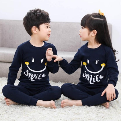 Kids Boys Sleepwear baby girl spring cotton sets Children Homewear Pajamas for Boy Pyjamas Kids Nightwear 2-13Y teenage clothes