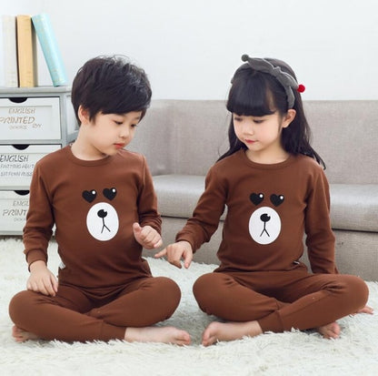 Kids Boys Sleepwear baby girl spring cotton sets Children Homewear Pajamas for Boy Pyjamas Kids Nightwear 2-13Y teenage clothes