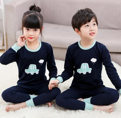 Kids Boys Sleepwear baby girl spring cotton sets Children Homewear Pajamas for Boy Pyjamas Kids Nightwear 2-13Y teenage clothes