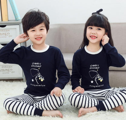 Kids Boys Sleepwear baby girl spring cotton sets Children Homewear Pajamas for Boy Pyjamas Kids Nightwear 2-13Y teenage clothes