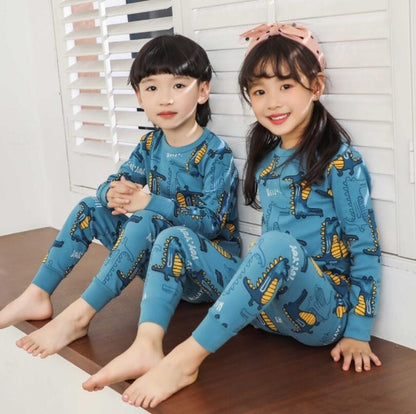 Kids Boys Sleepwear baby girl spring cotton sets Children Homewear Pajamas for Boy Pyjamas Kids Nightwear 2-13Y teenage clothes