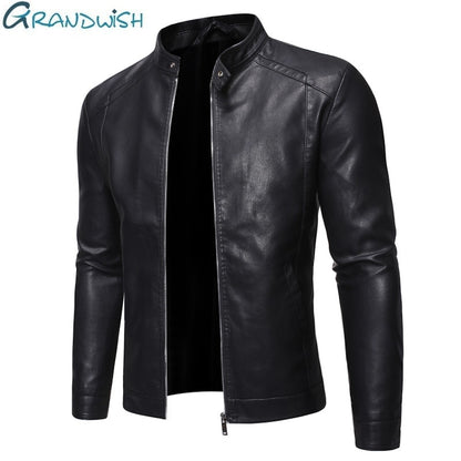 Men Faux Leather Jacket Motorcycle 5XL Men's  Jackets Black  Jaqueta De Couro Masculina Outwear Male PU Leather Coats Mens,ZA319