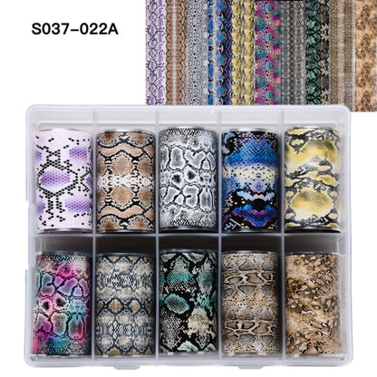 100 Patterns Animal Nail Foils for Transfer Paper Stickers Sliders Adhesive Nails Wraps DIY Water Marble Nail Art Decorations