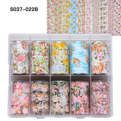 100 Patterns Animal Nail Foils for Transfer Paper Stickers Sliders Adhesive Nails Wraps DIY Water Marble Nail Art Decorations