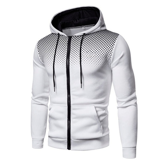 Men Jackets Hoodies Coats Casual Zipper Sweatshirts Male Tracksuit Fashion Jacket Mens Clothing Winter Add Wool Hoodie