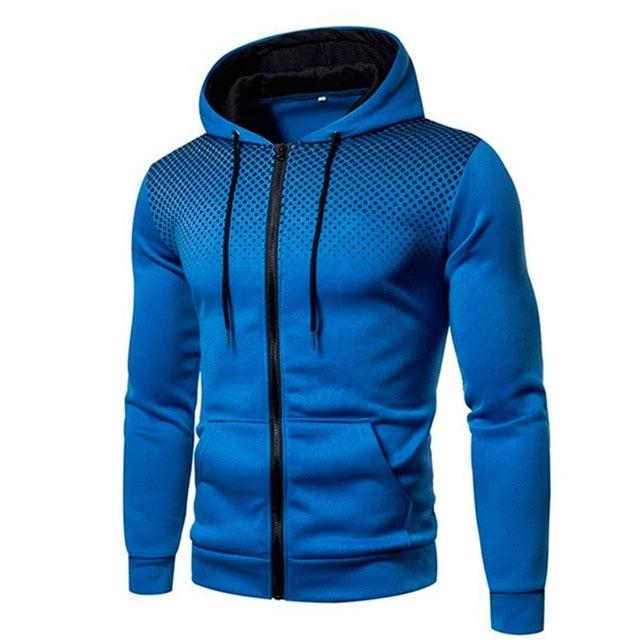 Men Jackets Hoodies Coats Casual Zipper Sweatshirts Male Tracksuit Fashion Jacket Mens Clothing Winter Add Wool Hoodie