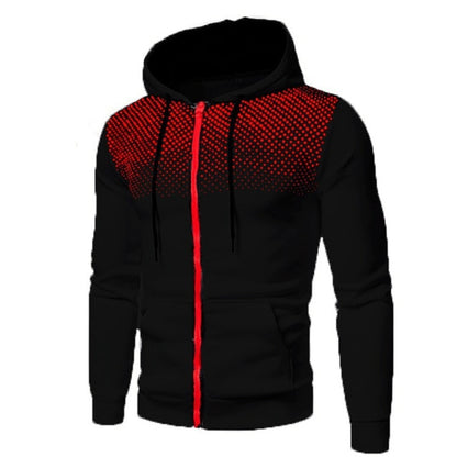 Men Jackets Hoodies Coats Casual Zipper Sweatshirts Male Tracksuit Fashion Jacket Mens Clothing Winter Add Wool Hoodie