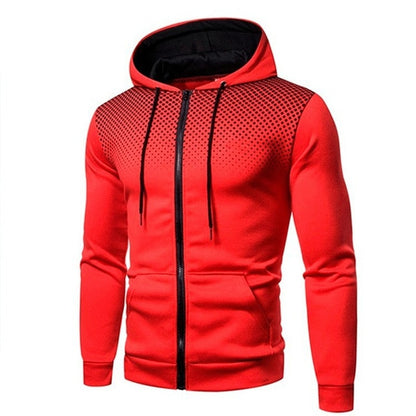 Men Jackets Hoodies Coats Casual Zipper Sweatshirts Male Tracksuit Fashion Jacket Mens Clothing Winter Add Wool Hoodie