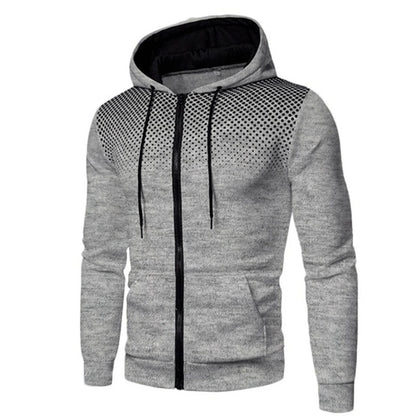 Men Jackets Hoodies Coats Casual Zipper Sweatshirts Male Tracksuit Fashion Jacket Mens Clothing Winter Add Wool Hoodie