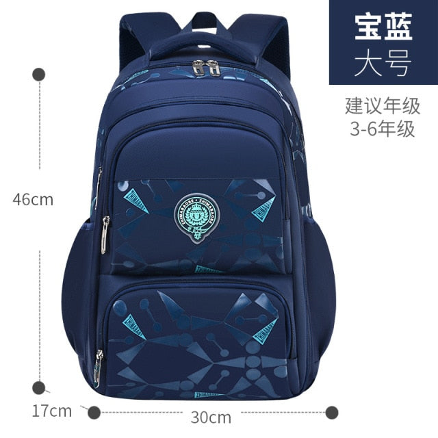 waterproof Children School Bags Girls Boys kids Backpack Primary School Backpacks Orthopedic backpack schoolbag Mochila Infantil