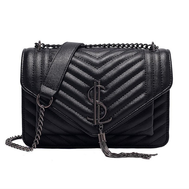 Luxury Handbags Women Messenger Pillow Good Quality Leather Shoulder For Daily Designer Female Crossbody Retro Dinner Bag Black