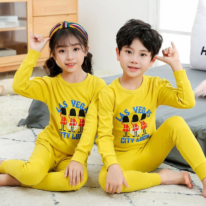 Kids Boys Sleepwear baby girl spring cotton sets Children Homewear Pajamas for Boy Pyjamas Kids Nightwear 2-13Y teenage clothes