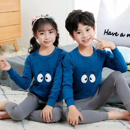 Kids Boys Sleepwear baby girl spring cotton sets Children Homewear Pajamas for Boy Pyjamas Kids Nightwear 2-13Y teenage clothes