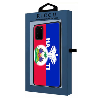 Vintage Haiti Haitian Flag Phone Case For Samsung A10 A20 A30 A40 A50 A70 A71 A51 A6 A8 A7 2018