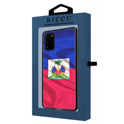 Vintage Haiti Haitian Flag Phone Case For Samsung A10 A20 A30 A40 A50 A70 A71 A51 A6 A8 A7 2018