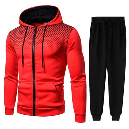 2021 New Fashion Brand Autumn and Winter Men's Hoodie Sets Sweatshirt +Pants Harajuku Loose Oversize Male's Outwear Suits