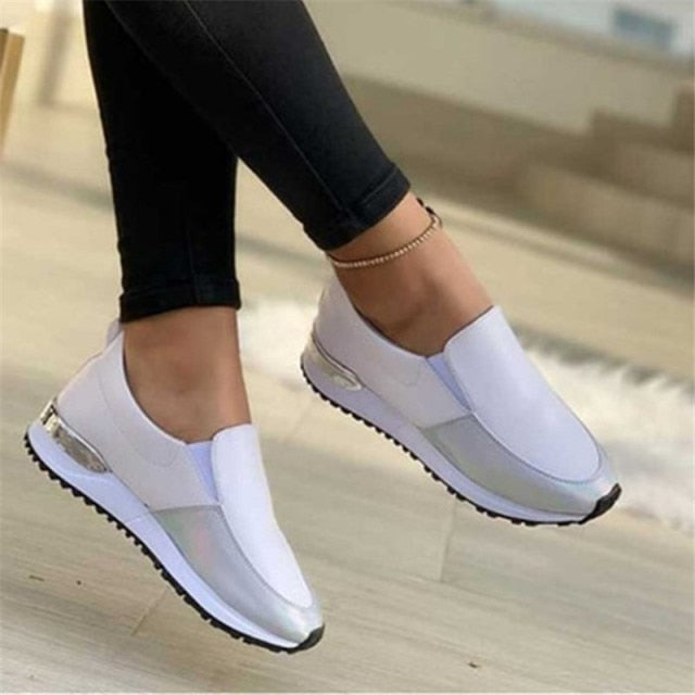 Ladies Flat Casual Comfortable Women's Shoes Lightweight Sports Shoes Summer and Autumn New Style Ladies Flat Shoes36-43