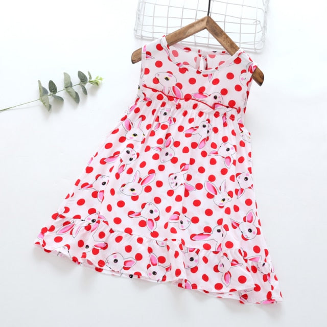 Leopard 2021 Summer New Fashion Baby Girls Kid Short Sleeve T-shirt Patchwork Girls Dress Short Dresses Princess TUTU Dress 1-6Y