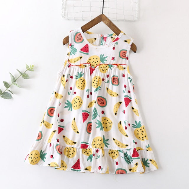 Leopard 2021 Summer New Fashion Baby Girls Kid Short Sleeve T-shirt Patchwork Girls Dress Short Dresses Princess TUTU Dress 1-6Y