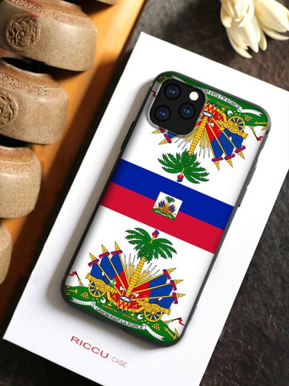 Vintage Haiti Haitian Flag Phone Case For iphone 12 pro max 11 pro XS MAX 8 7 6 6S Plus X 5S SE 2020 XR case