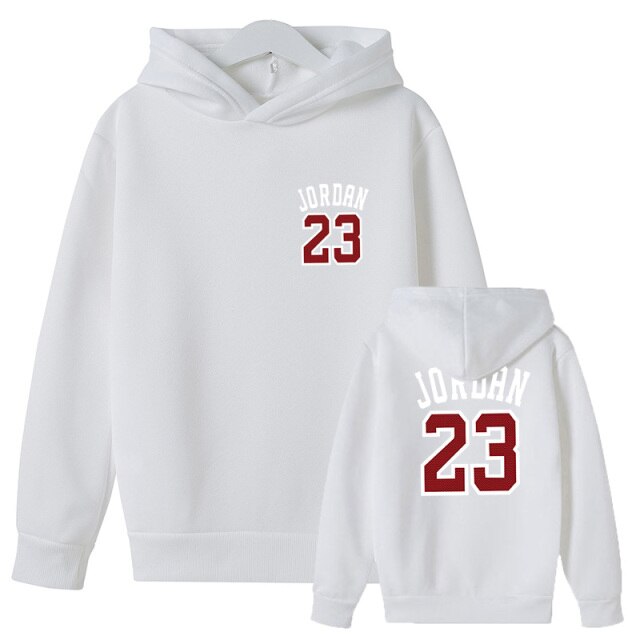 2021 Hot Sale Boys Girls Clothes Kids Sports Clothes No. 23 Set Youth Hoodie + Pants 2-piece Set Jogging Autumn Leisure Sports