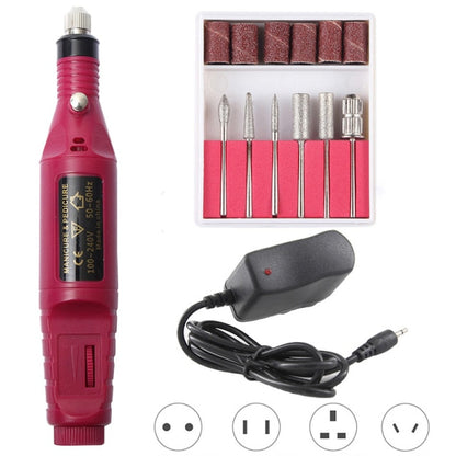 Professional Electric Nail Drill Machine Pedicure Manicure Drill Set Milling Cutters Set Nail File 20000RPM Polishing Equipment