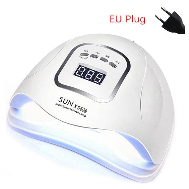 LED UV Nail Lamp For Drying Gel Varnish 10s Fast Drying Lamp Nail Led Dryer For Nails Manicure Tools With Timer And Smart Sensor