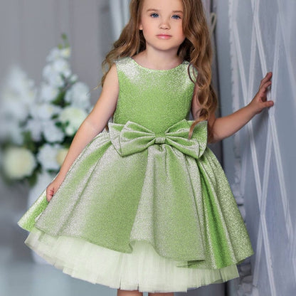 Embroidery Silk Princess Dress for Baby Girl Flower Elegant Girls Dresses Winter Party Christmas Halloween Kids Dresses Clothes