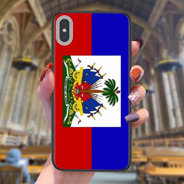 Soft Phone Cases Vintage Haiti Haitian Flag Banner For LG Harmony 4 K31 K51 X Power 2 Q Stylo 4 5 6 V60 ThinQ 5G Vente