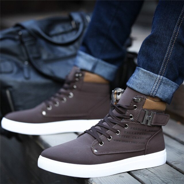 1pair Spring Autumn Shoes Warm Men Shoes Tenis Masculino Male Men's Comfortable Casual Shoes Canvas Botas PA871485